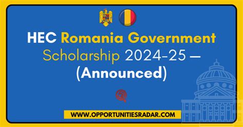 hec romania scholarship 2024